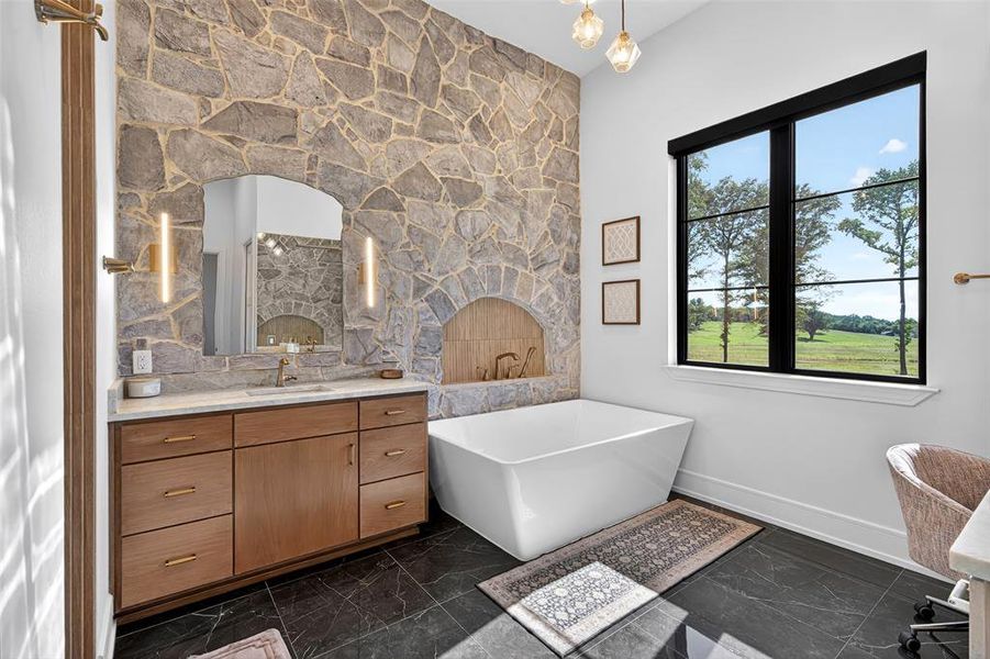 Furnished interior view inside a new home in , Hallsville (Image 11).