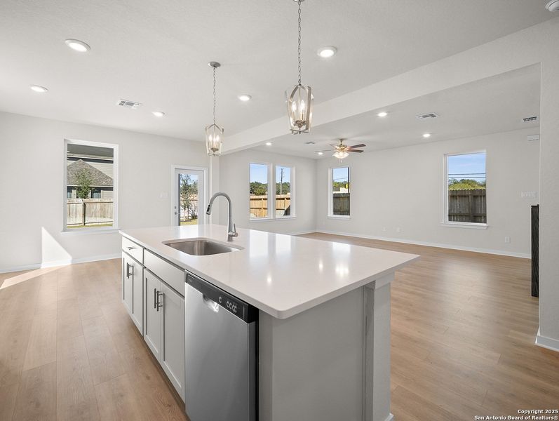 Furnished interior view inside a new home in Veranda: Classic, San Antonio (Image 9).