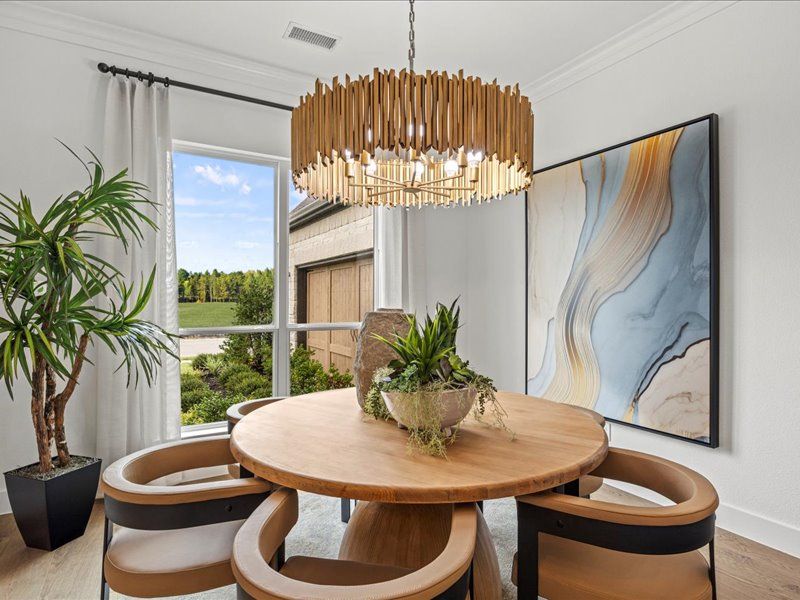 Furnished interior view inside a new home in Nelson Lake Estates, Rockwall (Image 9).