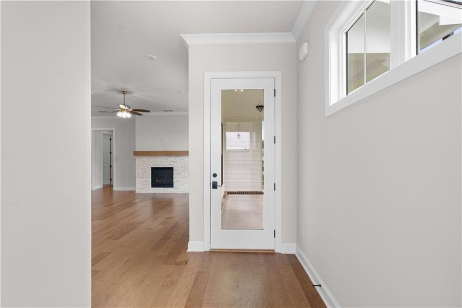 Spacious, unfurnished interior of a new home in Promenade at Sawnee Village, Cumming (Image 43).