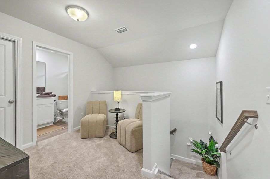 Furnished interior view inside a new home in Hammock Walk at Nexton, Summerville (Image 25).