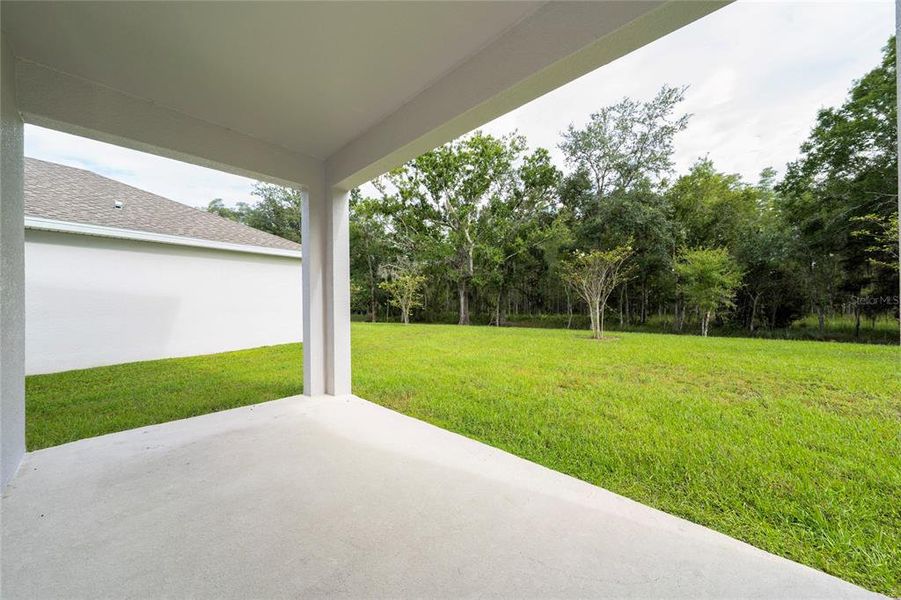 Exterior details and patio area of a home in Storey Creek, Kissimmee (Image 3).
