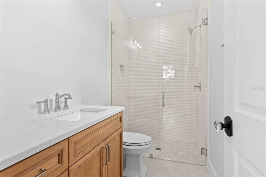 Furnished interior view inside a new home in , Tampa (Image 53).