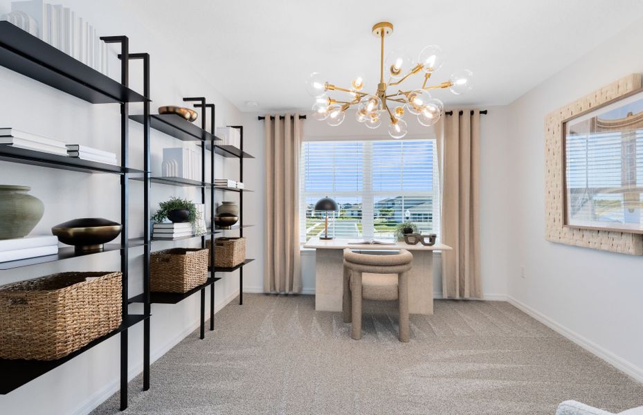 Representative furnished interior of a home built from the Springdale by Pulte Homes in Hartford Terrace, Davenport (Image 15).