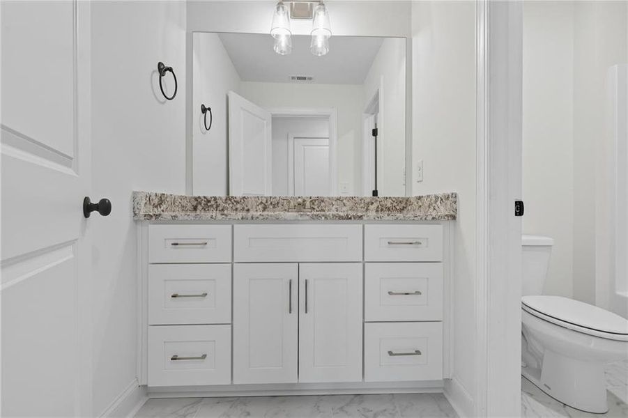 Furnished interior view inside a new home in , Hiram (Image 3).