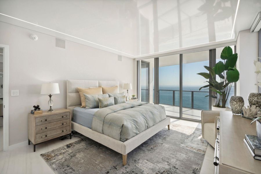 Furnished interior view inside a new home in , Pompano Beach (Image 31). Furnished interior view inside a new home in , Pompano Beach (Image 31).