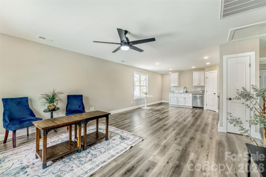 Inviting family room Inviting family room