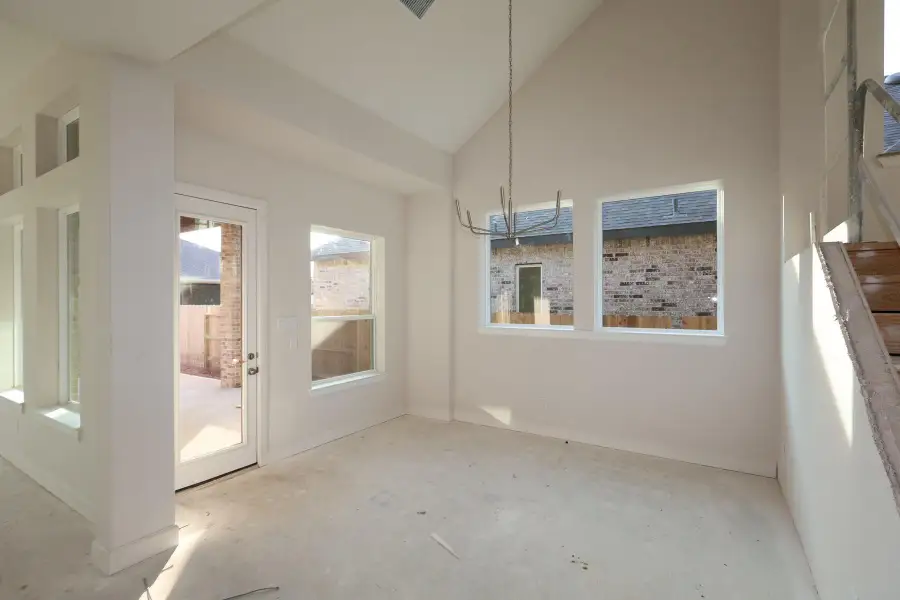 In-progress construction of a new home in Grand Central Park 55' Homesites, Conroe, TX (Image 8). In-progress construction of a new home in Grand Central Park 55' Homesites, Conroe, TX (Image 8).