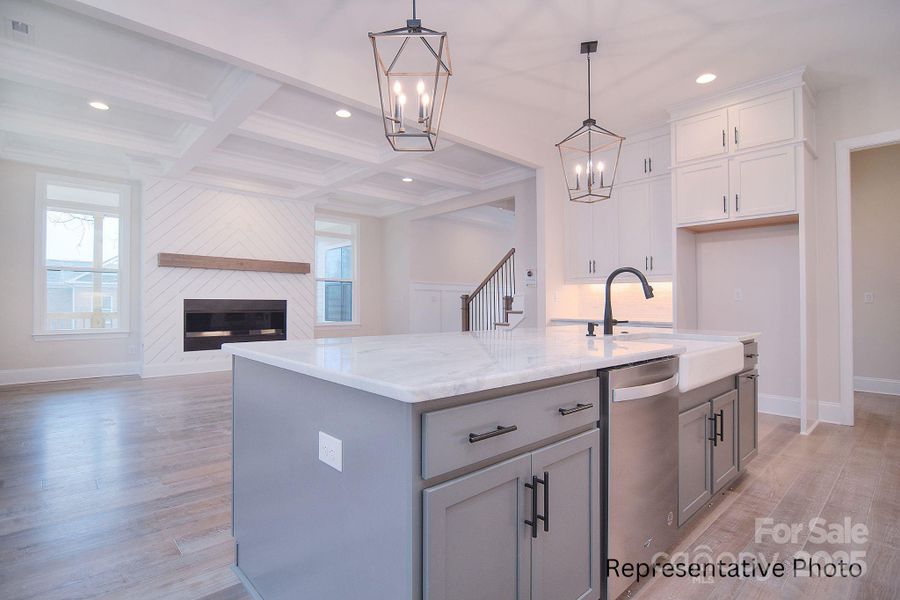 Furnished interior view inside a new home in Harbor Watch, Statesville (Image 9). Furnished interior view inside a new home in Harbor Watch, Statesville (Image 9).