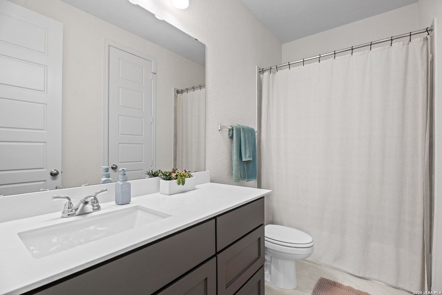 Furnished interior view inside a new home in Ladera, San Antonio (Image 19). Furnished interior view inside a new home in Ladera, San Antonio (Image 19).