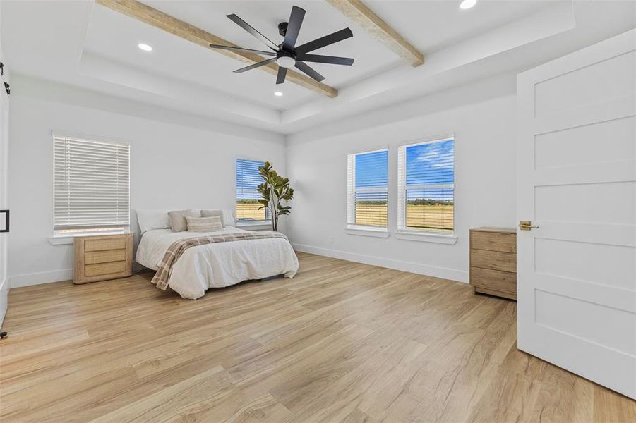 Furnished interior view inside a new home in , Ennis (Image 11).