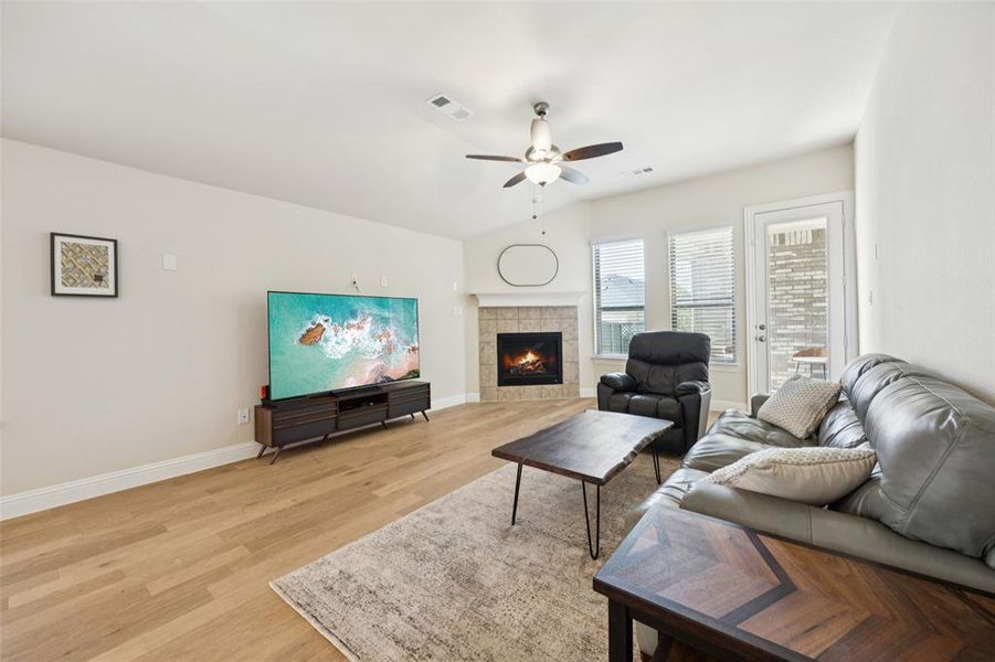 Furnished interior view inside a new home in , Northlake (Image 3). Furnished interior view inside a new home in , Northlake (Image 3).