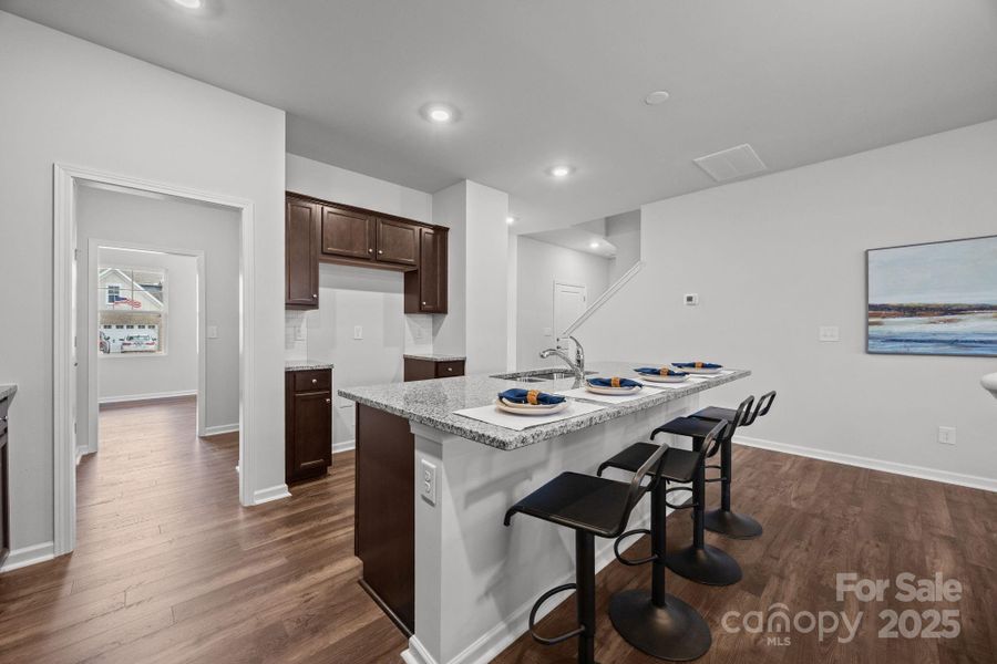 Furnished interior view inside a new home in McFarland Estates, York (Image 11).