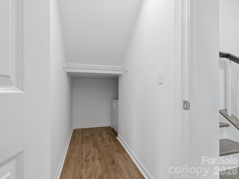 Spacious, unfurnished interior of a new home in Parkside Crossing, Charlotte (Image 23). Spacious, unfurnished interior of a new home in Parkside Crossing, Charlotte (Image 23).