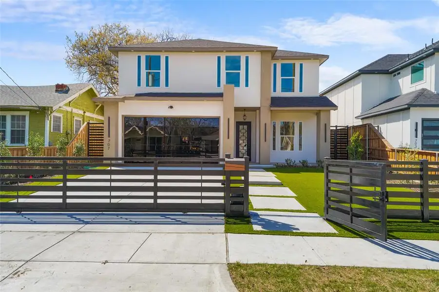 Front exterior of a new home in , Dallas, TX, highlighting curb appeal (Image 2). Front exterior of a new home in , Dallas, TX, highlighting curb appeal (Image 2).