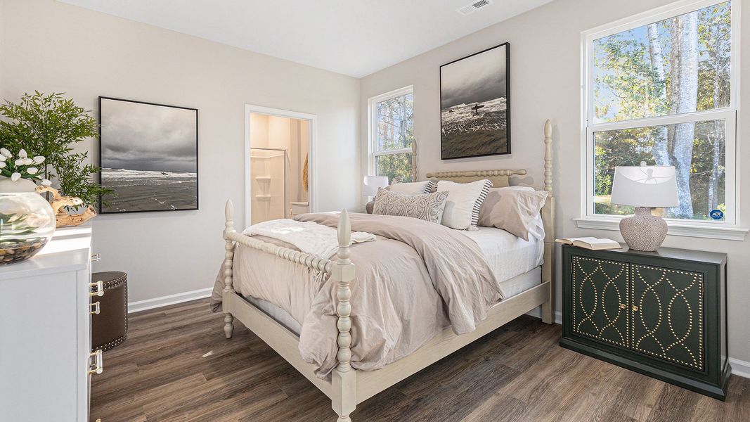 Furnished interior view inside a new home in Southshore Bay, Sunset Beach (Image 7).