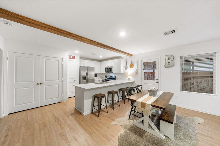 Furnished interior view inside a new home in Magnolia Ridge: Cottage Collection, Magnolia (Image 10).