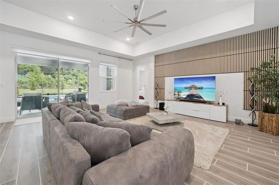 Furnished interior view inside a new home in , Mount Dora (Image 56).