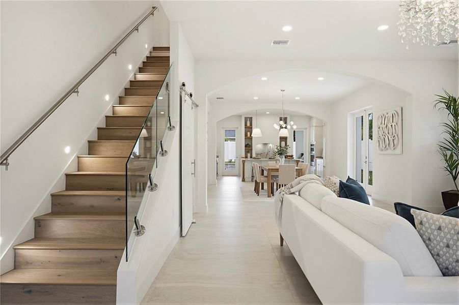 Furnished interior view inside a new home in , Winter Park (Image 5).
