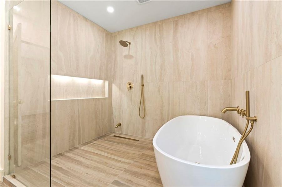 Furnished interior view inside a new home in , Atlanta (Image 10). Furnished interior view inside a new home in , Atlanta (Image 10).