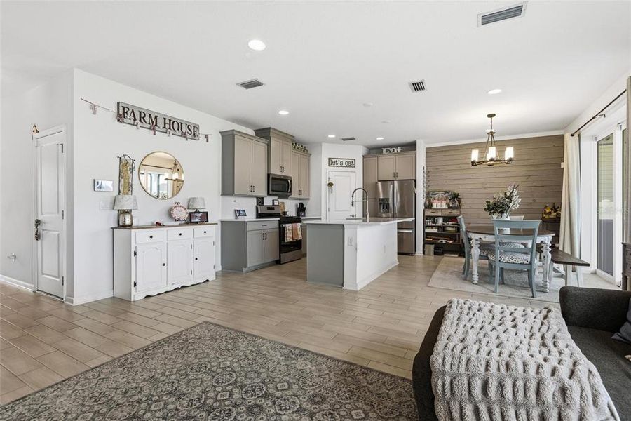 Furnished interior view inside a new home in , St. Augustine (Image 37). Furnished interior view inside a new home in , St. Augustine (Image 37).