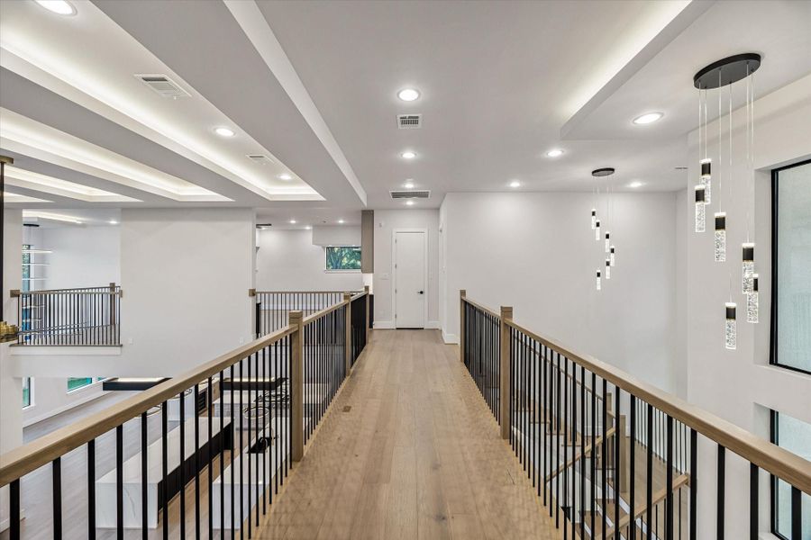 Furnished interior view inside a new home in , Sugar Land (Image 6).