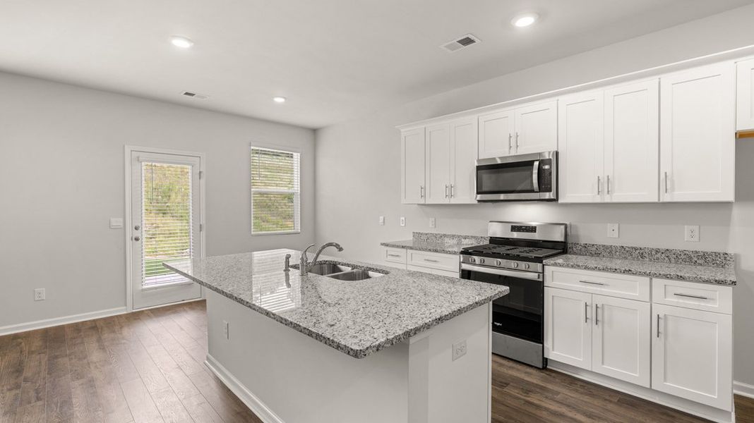 Furnished interior view inside a new home in Highland Hills, Graniteville (Image 5). Furnished interior view inside a new home in Highland Hills, Graniteville (Image 5).