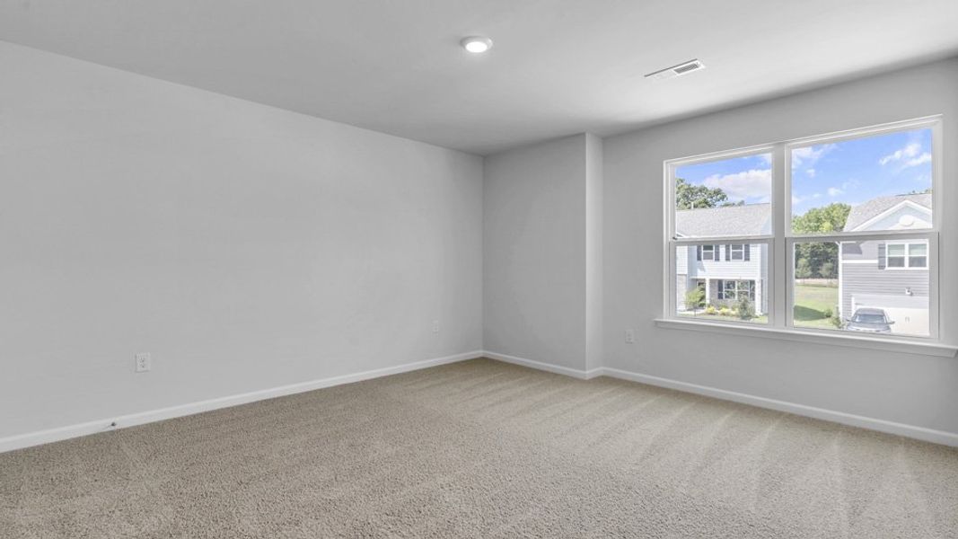 Spacious, unfurnished interior of a new home in The Preserve at Kinsley, Jamestown (Image 23).