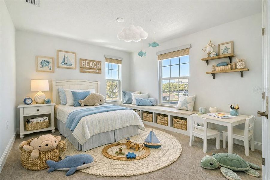 Furnished interior view inside a new home in , St. Petersburg (Image 34).