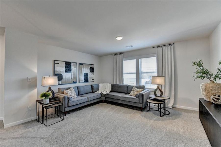 Furnished interior view inside a new home in , Auburn (Image 12).