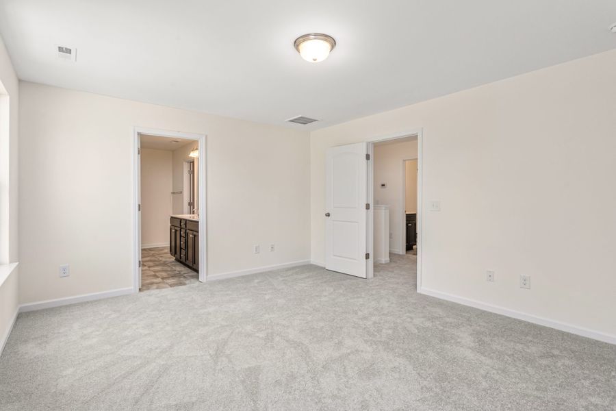 Representative unfurnished interior of a home built from the Vermont by Keystone Homes NC in The Wilcox, Greensboro (Image 33).