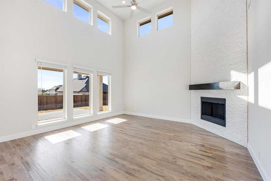 Spacious, unfurnished interior of a new home in Hayes Crossing, Midlothian (Image 19).
