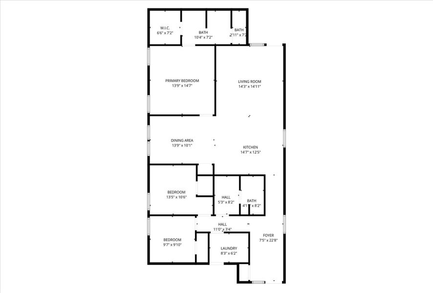 2D floor plan layout of this home in , Spring, TX (Image 5). 2D floor plan layout of this home in , Spring, TX (Image 5).