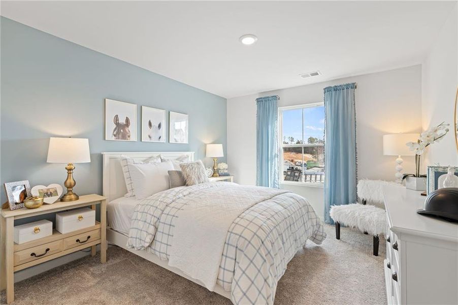 Furnished interior view inside a new home in Union Heights, Flowery Branch (Image 12).