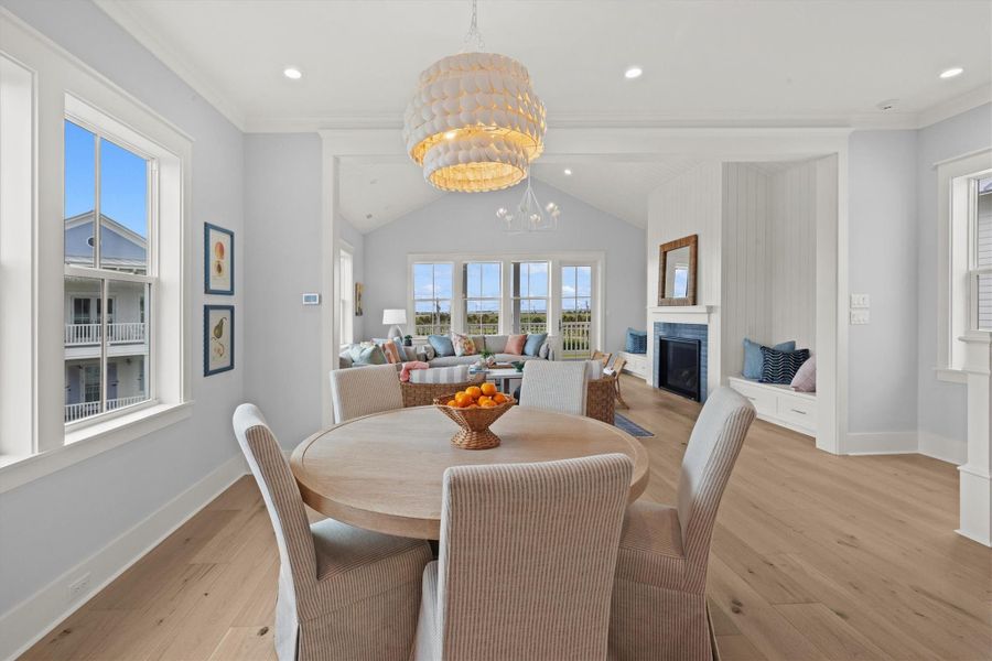 Furnished interior view inside a new home in , Galveston (Image 18). Furnished interior view inside a new home in , Galveston (Image 18).