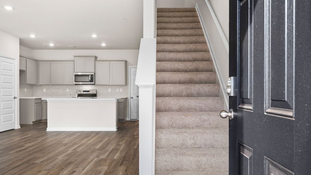 Furnished interior view inside a new home in Echo Glen, Stockbridge (Image 12).