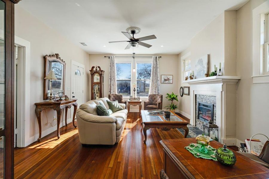 Furnished interior view inside a new home in , Blossom (Image 5).