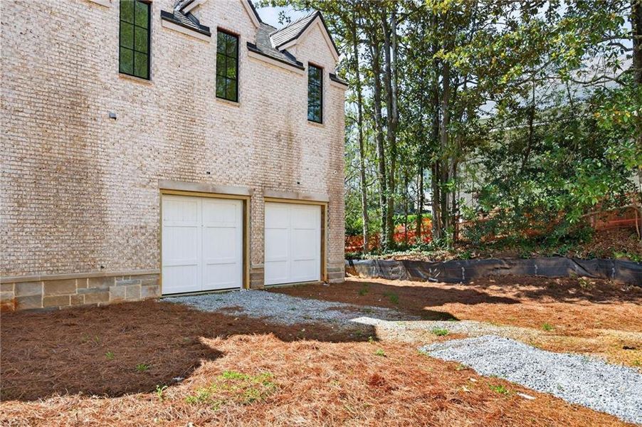 Exterior details and patio area of a home in , Atlanta (Image 22). Exterior details and patio area of a home in , Atlanta (Image 22).
