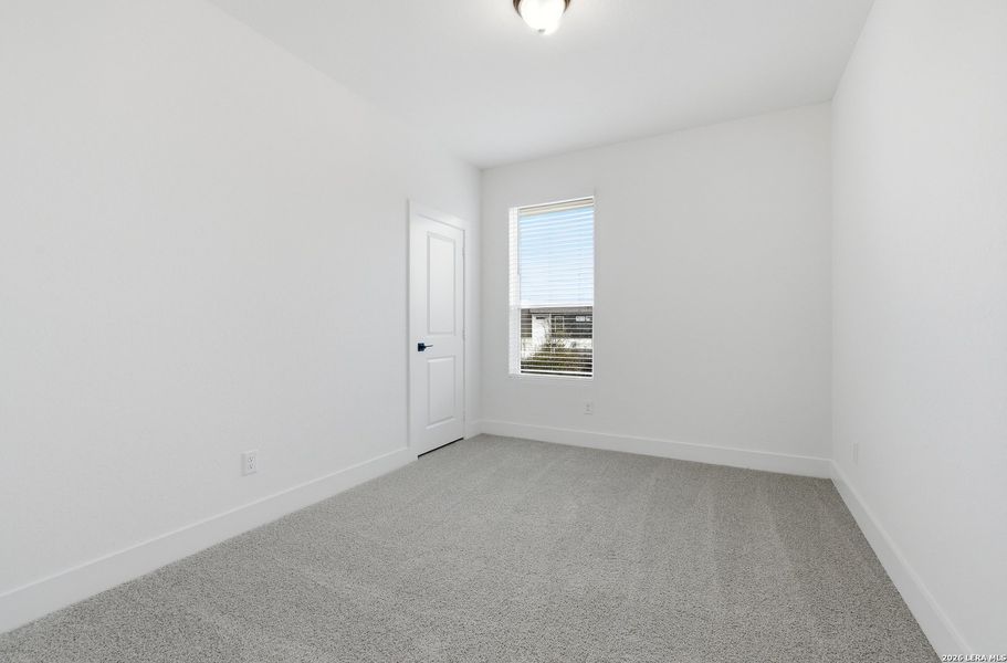 Spacious, unfurnished interior of a new home in Centero at Stone Oak, San Antonio (Image 21).