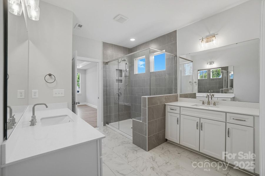 Furnished interior view inside a new home in Heritage - 55+ Community, Indian Trail (Image 5).