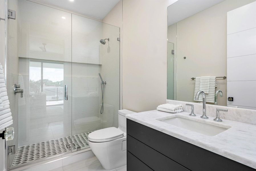 Furnished interior view inside a new home in , Boca Raton (Image 26).