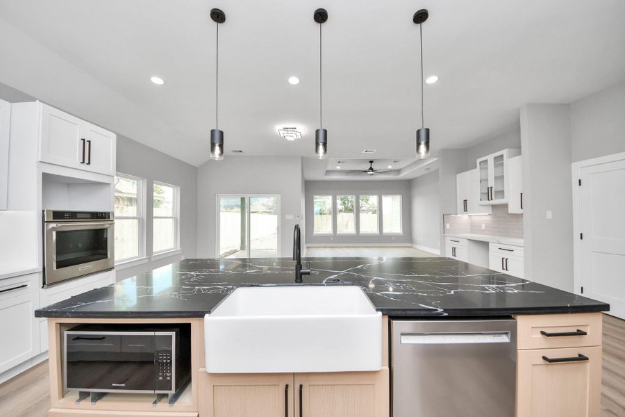 Furnished interior view inside a new home in , Pasadena (Image 9).
