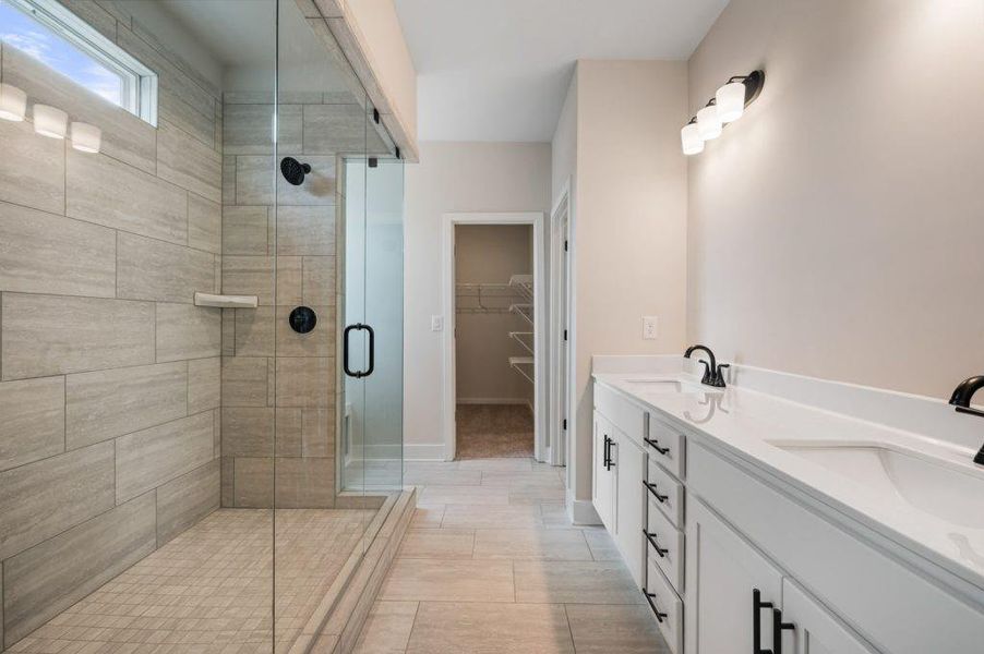 Furnished interior view inside a new home in Pinecrest Ridge, Dacula (Image 15).