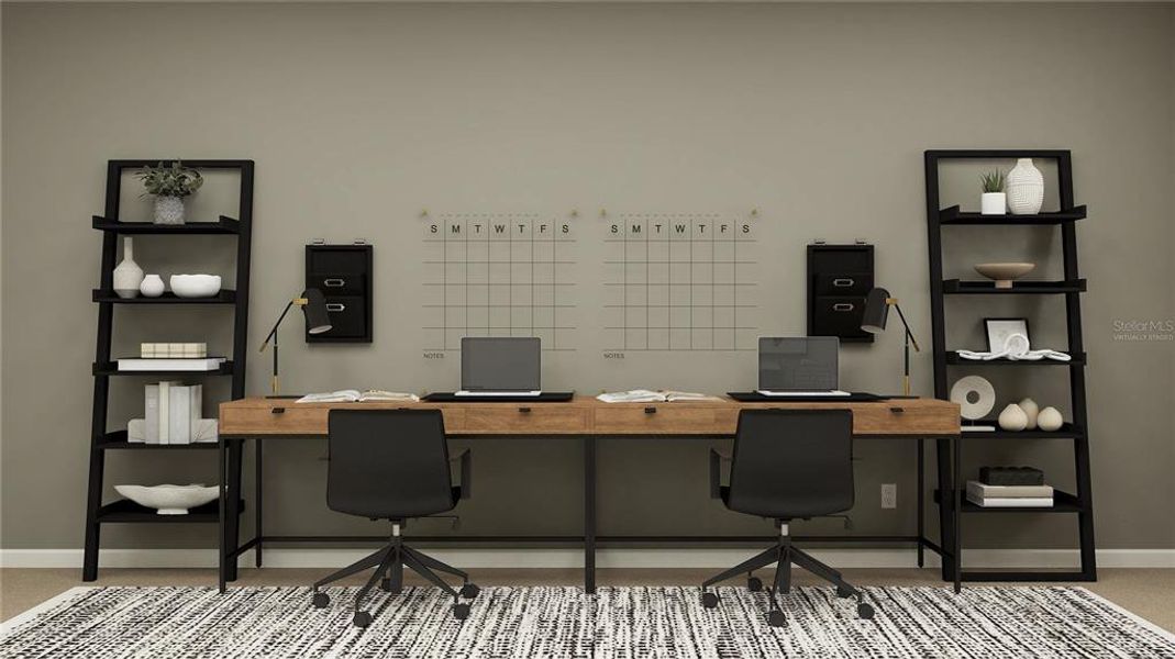 Furnished interior view inside a new home in Waterstone: Estate II Collection, Groveland (Image 11).