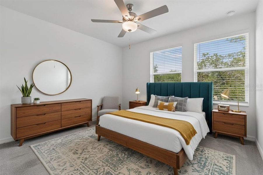 Furnished interior view inside a new home in , Tampa (Image 31). Furnished interior view inside a new home in , Tampa (Image 31).