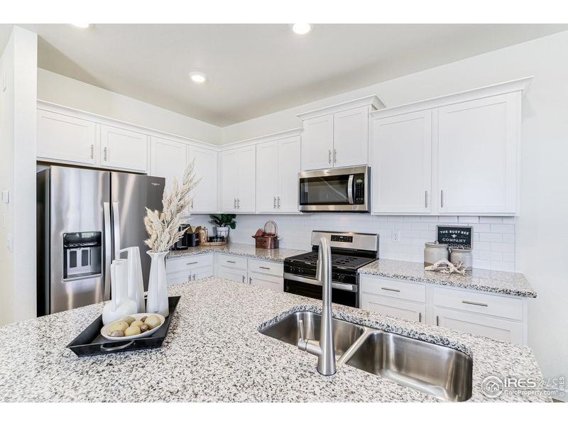 Furnished interior view inside a new home in Revere at Johnstown, Johnstown (Image 20).