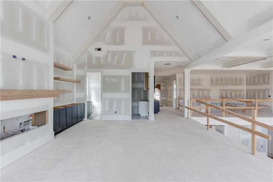 In-progress construction of a new home in , Buford, GA (Image 27).