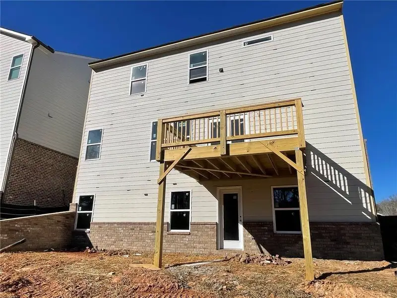 Exterior details and patio area of a home in , Buford (Image 4).