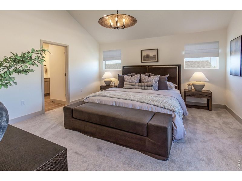 Furnished interior view inside a new home in , Windsor (Image 27).