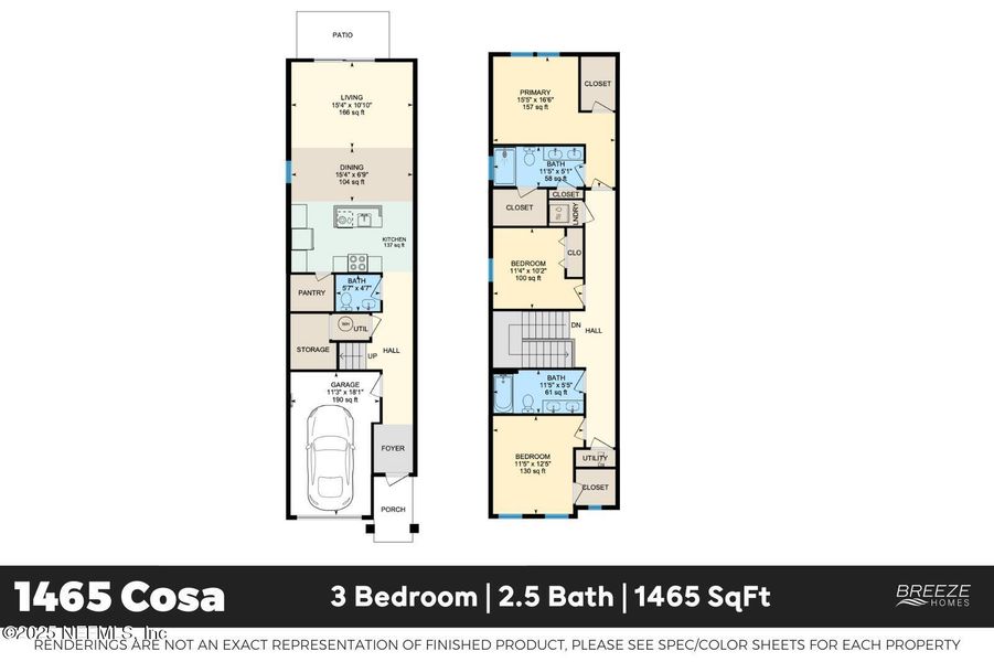 2D floor plan layout of this home in , St. Augustine, FL (Image 3).